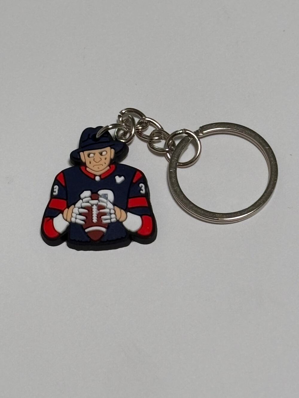 Horror Keychain Football Key Ring Chain Wallet Bag Backpack